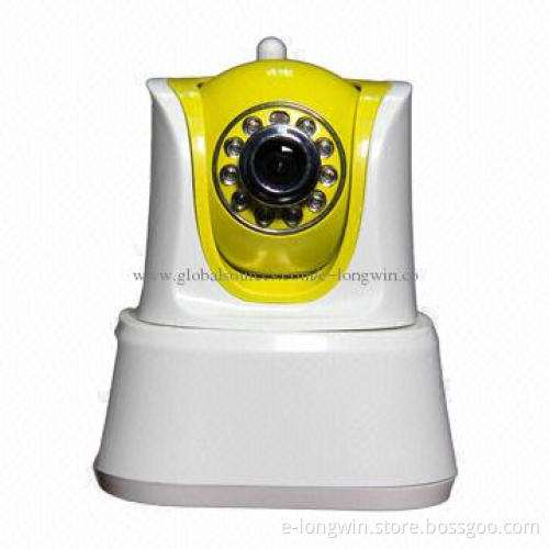 P2P MJPE Wi-Fi Wireless Baby Monitor, Built-in Microphone